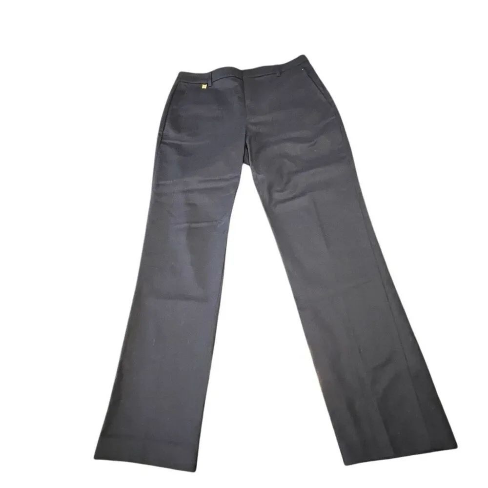 Lauren Ralph Lauren Women's Double Face Ankle Trouser Pants Navy Size 8